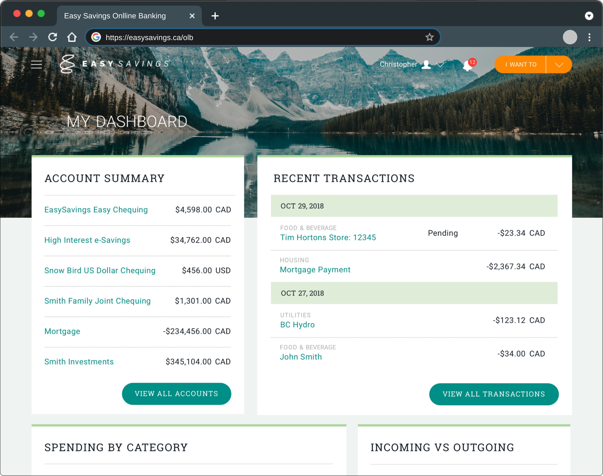 Forge Online Banking